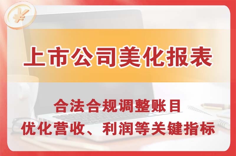 南雄上市公司美化报表